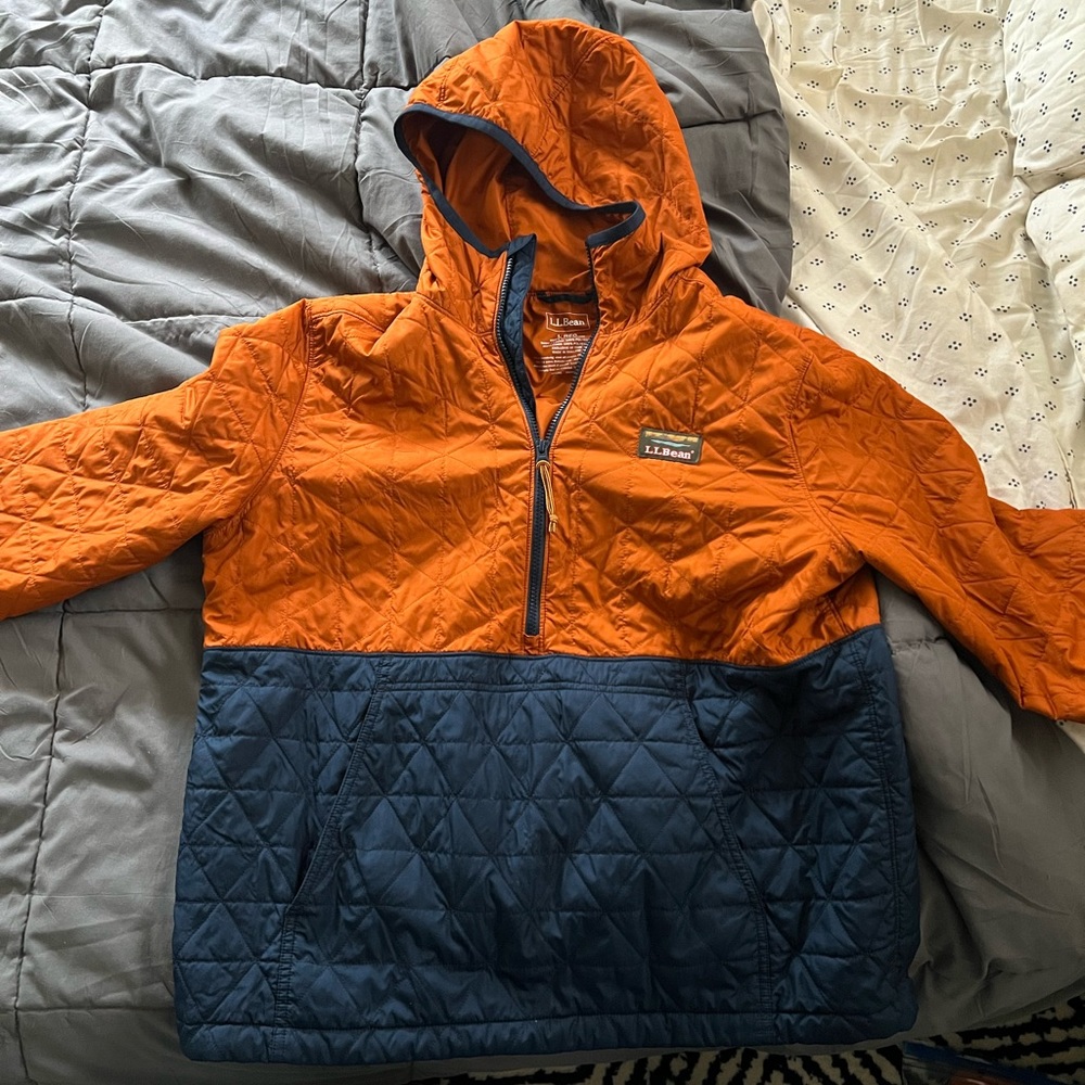 Mens LL Bean Katahdin insulated pullover - Size Large
